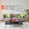 Funky Bogstaver Wallsticker Fra Dimaria